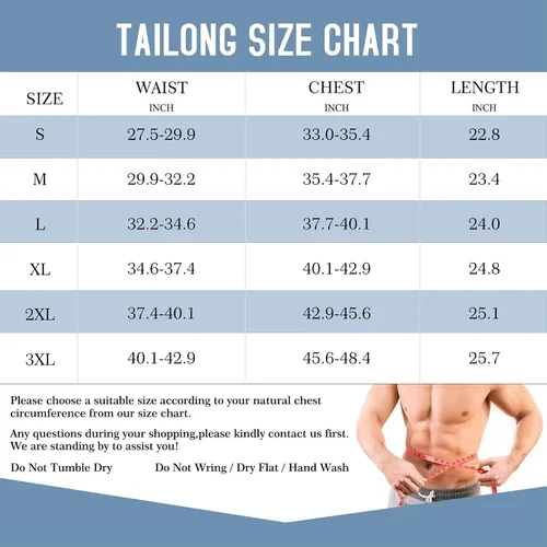 Vista 6 de Chaleco adelgazante para hombre, camiseta de compresión ajustada con control de abdomen, ropa interior y carpeta Moobs