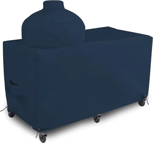 Vista 11 de Covers & all Funda para parrilla Big Egg, 12 onzas, impermeable, resistente a los rayos UV y a la intemperie, cubierta de PVC para exteriores