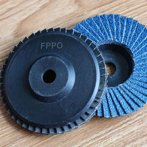 Vista 5 de FPPO Discos de aleta de muela abrasiva de 2 pulgadas para mini amoladora angular de aire de 2 pulgadas, para pulido de metal madera y plástico