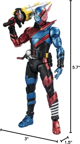 Vista 6 de TAMASHII NATIONS Kamen Rider Build Rabbit Tank - Figura de acción, edición Heisei Generations