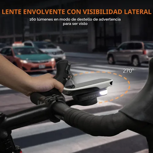 Vista 4 de RAVEMEN FR300/ FR160 Compatible with Garmin Bike Computer