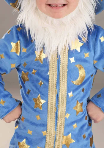 Vista 4 de Disfraz de Pequeño Mago para Niños Pequeños Multicolor