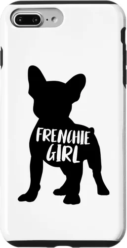 Vista 12 de Funda para iPhone 17 con diseño de bulldog francés con diseño divertido de Frenchie Girl