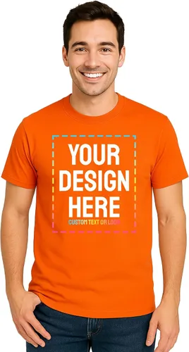 Vista 9 de Camisetas Gildan personalizadas - Camisetas personalizadas con texto, imagen o logotipo Diseña tu propia camisa para hombres y mujeres Merch on