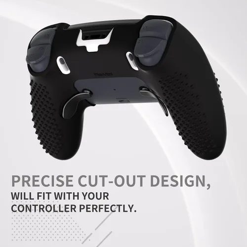 Vista 112 de PlayVital 3D Studded Edition Anti-Slip Silicone Cover Case for ps5 Edge Controller, Soft Rubber Protector Skin for ps5 Edge Wireless Controller with