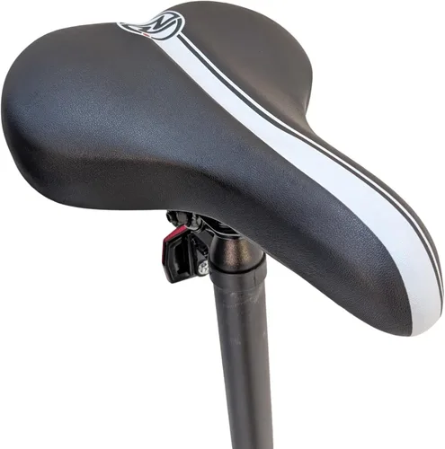 Vista 3 de ZiZZO Campo Bicicleta plegable de 20 pulgadas con vástago ajustable de 7 velocidades, marco ligero