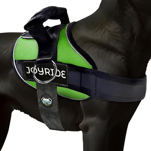 Vista 10 de Joyride Harness 2.0 - El Arnés Original para Perros Sin Tirones con Anillo Lateral - Sin Estrangulamiento, A Prueba de Escapes, Reflectante, 3 Clips