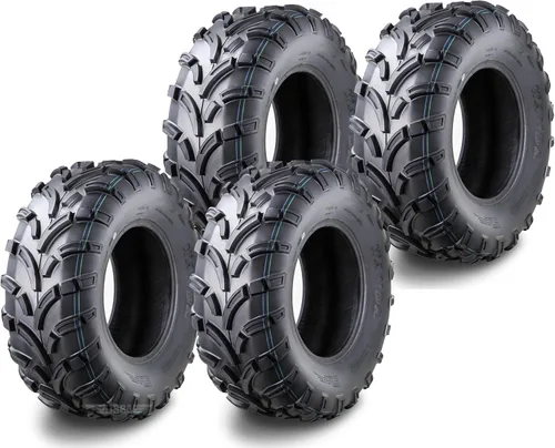 Vista 10 de WANDA - Neumáticos para UTV/ATV 23x8-11 delanteros y 24x9-11 traseros / 6PR P373 Lit Mud