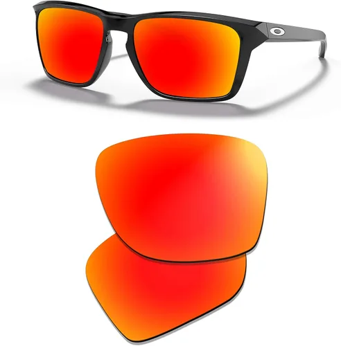 Vista 3 de Prizo - Lentes polarizadas de repuesto para gafas de sol Oakley Sylas OO9448 - MultiOptions