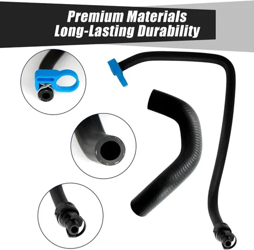Vista 10 de Kit de salida de agua para carcasa de refrigerante de motor, 25193922, aluminio actualizado Manguera de salida y entrada de agua y manguera