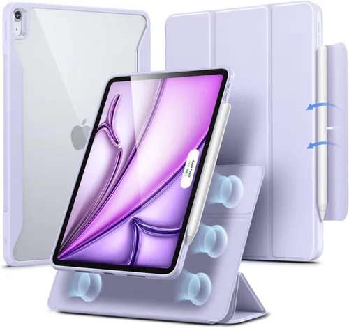 Vista 22 de ESR Funda para iPad Air de 11 pulgadas M3/M2 (2025/2024), Funda para iPad Air de 5ª/4ª generación (2022/2020) de 10.9 pulgadas con soporte