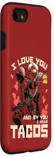 Vista 40 de Marvel Deadpool I Love You and by You I Mean Tacos - Carcasa para iPhone 17