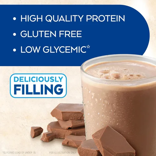 Vista 7 de SlimFast Protein Shake & Atkins Milk Chocolate Delight - Batido de proteínas, 0.55 onzas de proteína, bajo índice glucémico, 0.07 oz