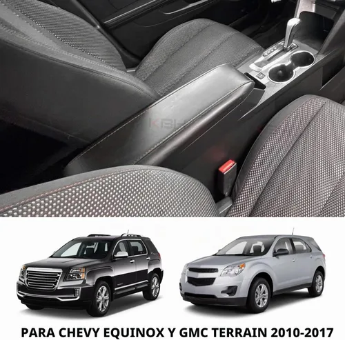Vista 7 de KBH Funda de repuesto para reposabrazos de consola central para GMC Terrain, Chevy Equinox 2010 2011 2012 2013 2014 2015 2016 2017, cuero de vinilo