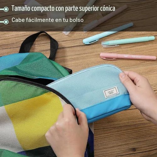 Vista 5 de Mr. Pen- Estuche para lápices de apertura amplia, diseño triangular