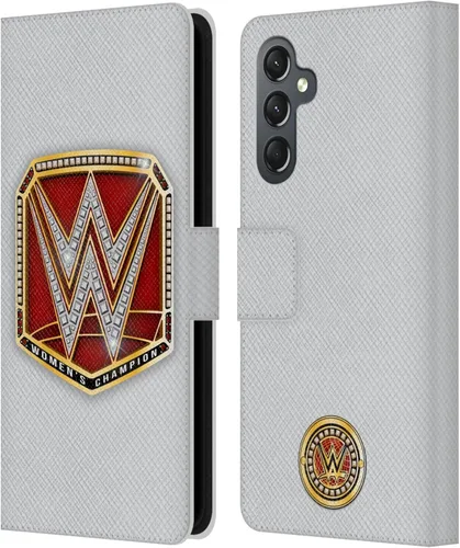 Vista 296 de Head Case Designs Officially Licensed WWE Cruiserweight Champion Title Belts Leather Wallet Case Compatible with Samsung Galaxy A07 4G Campeón
