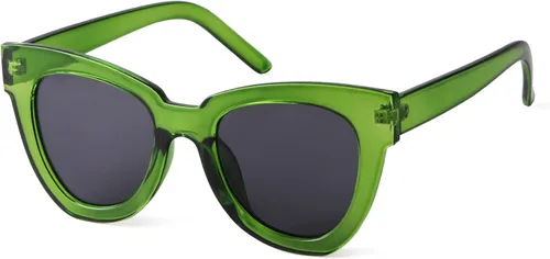 Vista 2 de GIFIORE Gafas de sol cuadradas de gran tamaño para mujer de los años 70 estilo retro de moda de Sol negro