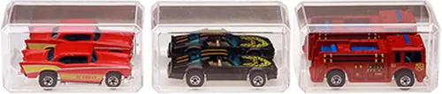 Vista 3 de Pioneer Plastics 164CD Clear Plastic Display Case for 1:64 Scale Cars (Mirrored), 3.5" W x 1.625" D x 1.75" H (Mailer Box)