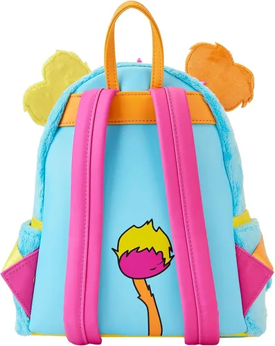 Vista 5 de Loungefly Mini mochila de felpa Hasbro Popples Cosplay, Azul, Mini mochila