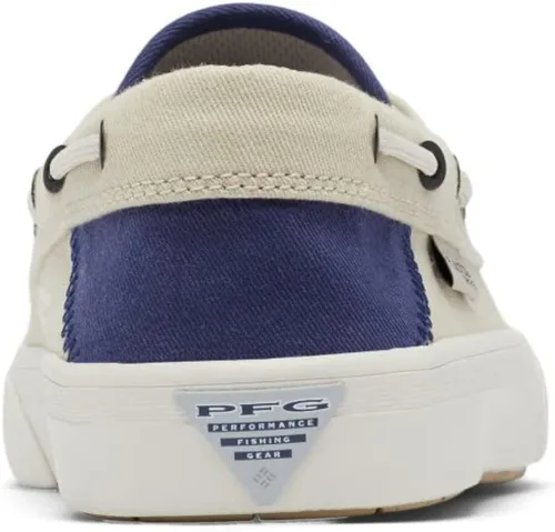 Vista 4 de Columbia Slack Tide PFG - Zapatos náuticos para hombre, Arcilla ligeracervatillo