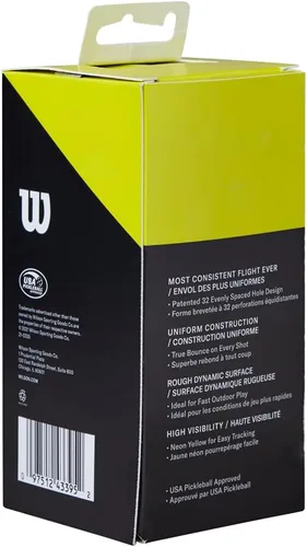 Vista 2 de Wilson Wilson Tru 32 Bolas de pickleball
