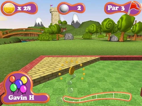 Vista 9 de Gummy Bears Mini Golf - Nintendo Wii