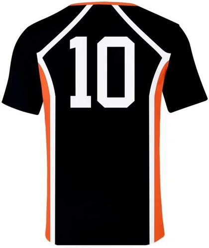 Vista 2 de Karasuno - Sudadera con capucha de anime para cosplay, disfraz 3D, sudadera de 2 piezas