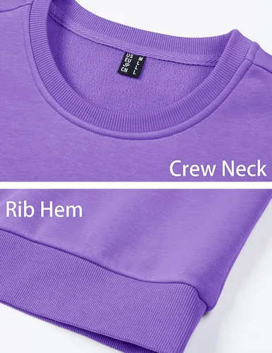 Vista 87 de MAGCOMSEN Sudadera de cuello redondo para hombre de manga larga casual cálida de forro polar