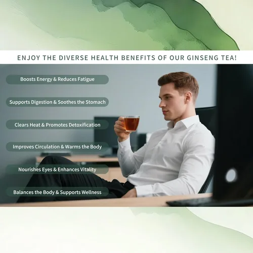 Vista 5 de Monbrizz - Té de hierbas de próstata para hombres, mezcla de hierbas sin cafeína con raíz de diente de león, Poria Cocos, clavo de olor y canela