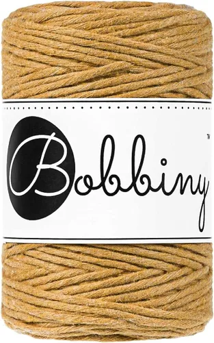 Vista 33 de Bobbiny Cordón de macramé de una sola capa para bebé de 0.069 pulgadas (100% algodón reciclado)