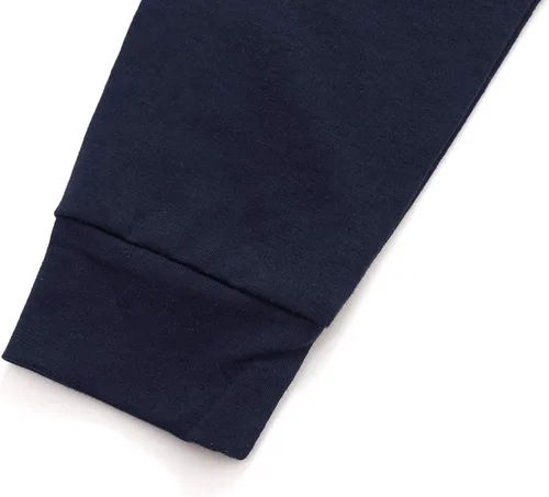 Vista 3 de Little Hand Pijamas de algodón para niños pequeños, conjunto de pijamas de manga larga para excavadora