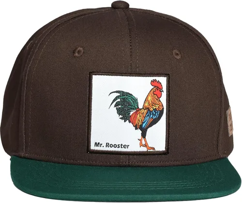 Vista 6 de EDTREK Gorra Snapback de rendimiento para exteriores con ala plana - Bordado único de animales