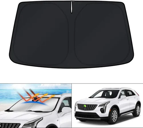 Vista 118 de KUST Parasol para parabrisas para BMW X1 F48 2016, 2017, 2018, 2019, 2020, 2021, 2022, accesorios de ajuste personalizado, parasol plegable