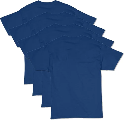 Vista 2 de Hanes ComfortSoft - Camiseta de manga corta para hombre (paquete de 4)
