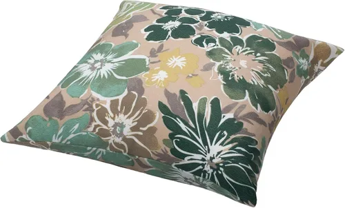 Vista 4 de Magpie Fabrics - Juego de 2 fundas de cojín para patio con inserto de 18 x 18 pulgadas, funda decorativa resistente a la decoloración para sofá