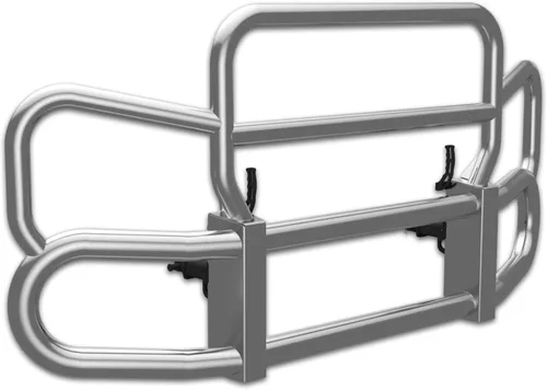 Vista 3 de KOZAK Rejilla Deer Moose Brush Bumper Guard Herd 300 compatible con Kenworth T680 2012-2021 Truck Plus Brackets, barra LED de 22 pulgadas de 120 W