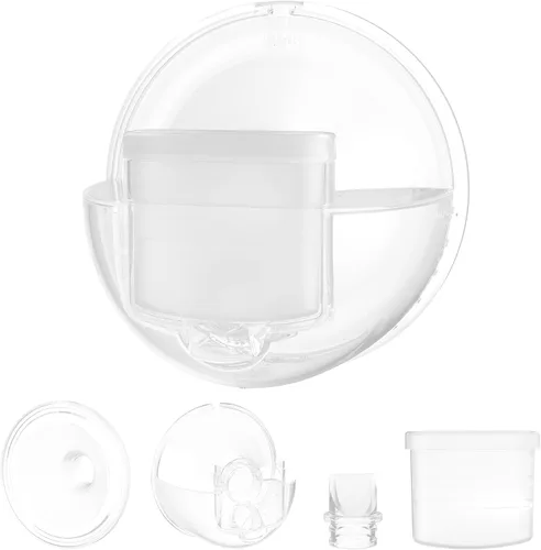 Vista 11 de Paruu P10 Válvulas de pico de pato y diafragma de silicona, piezas originales del extractor de leche P10, accesorios de repuesto para extractor