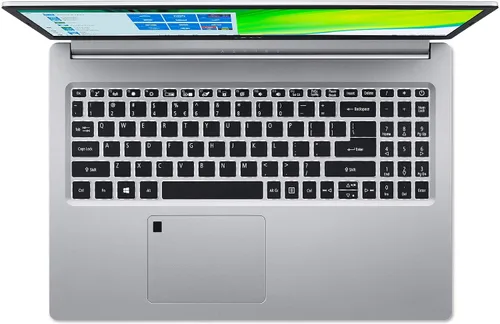 Vista 15 de Portátil Acer Aspire 5 Slim A515-46-R14K, pantalla IPS Full HD de 15.6 pulgadas, procesador portátil de doble núcleo AMD Ryzen 3 3350U, memoria DDR4