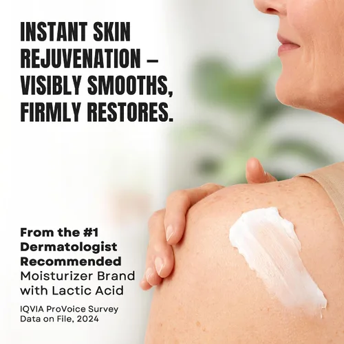Vista 6 de AmLactin Crema reafirmante de crepé - Crema terapéutica para tensar la piel para el cuerpo - Exfoliante e hidratante sin arrugas, cuidado de la piel