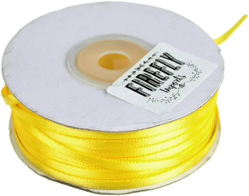 Vista 57 de HOMEFORD Cinta de satén de doble cara para envolver regalos, 1/8 pulgadas, 100 yardas, oro antiguo