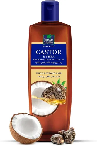Vista 11 de Aceite para el cabello de almendra y coco Parachute Advansed Para cabello suave y sedoso Aumenta el brillo y la suavidad Sin parabenos ni