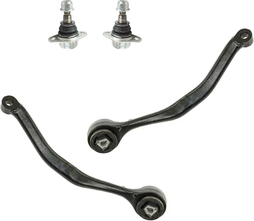 Vista 47 de TRQ Brazo de control superior e inferior del lado del conductor y del pasajero con juego de rótulas compatible con Chevrolet GMC 89-02