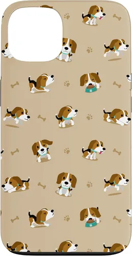 Vista 7 de Funda gráfica para iPhone 16 Dog Beagle Lover Cute Pet Women Girl Beagle