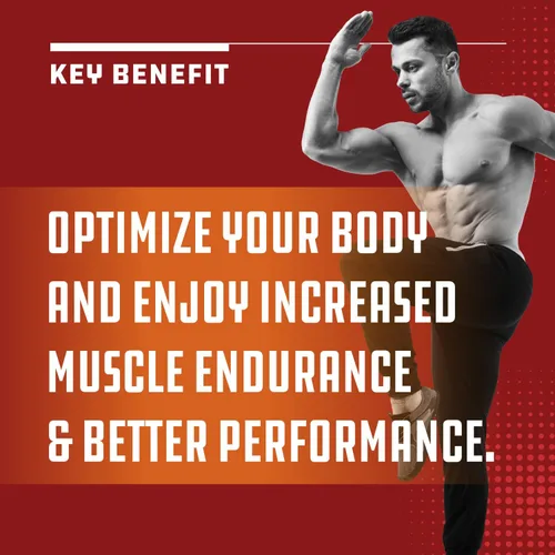 Vista 5 de Paquete de complejo de extracto de maleza de cabra cachonda y suplemento energizante de óxido nítrico para hombres - con Tribulus Saw Palmetto L