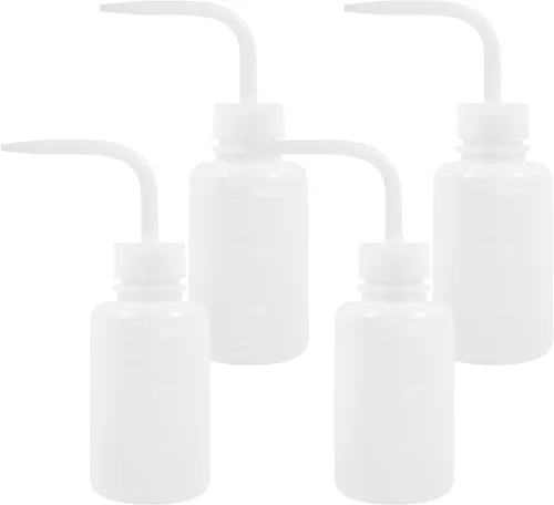 Vista 26 de Paquete de 4 botellas de lavado de tatuajes con difusor de chorro de agua (negro, 5.1 fl oz)