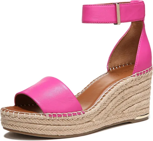 Vista 25 de Franco Sarto Sandalias de cuña Clemens Raffia para mujer Raffia Beige