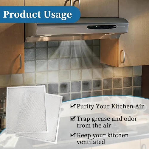 Vista 4 de 2025 Update BPS1FA30 Filtro de campana extractora de 11-3/4 x 14-1/4 x 3/8 pulgadas, compatible con campanas extractoras Broan NuTone Allure QS1 WS1