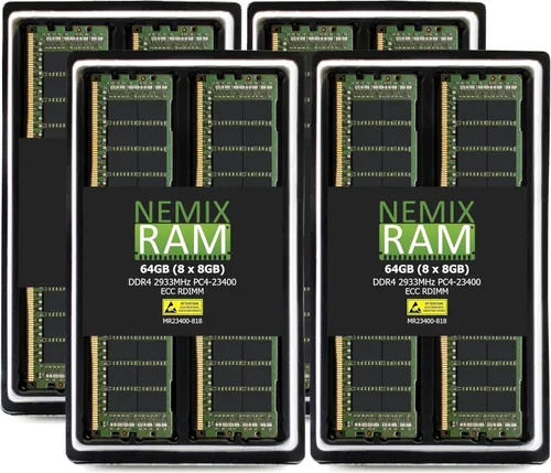 Vista 9 de NEMIX RAM Memoria de servidor registrada DDR4 2933MHZ PC4-23400 1Rx4 1.2V CL21 288-PIN ECC RDIMM de 8 GB (1 x 8 GB) compatible con Apple Mac Pro