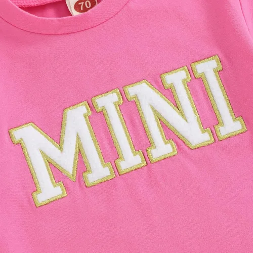 Vista 6 de Mommy and Me - Disfraz familiar a juego, sudadera de manga larga, sudadera con letras