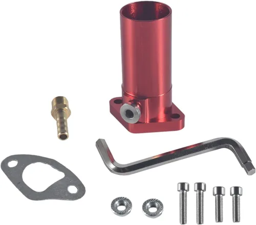 Vista 5 de Tubo de admisión CNC de entrada de tubo de distribución para carburador VM24 PWK24 para motor Predator 212cc 196cc 6.5hp GX160 GX200 CT200U BT200X